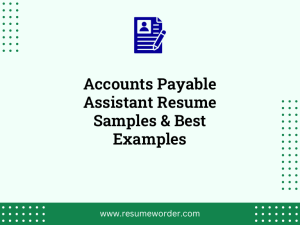 accounts payable assistant resume samples best examples