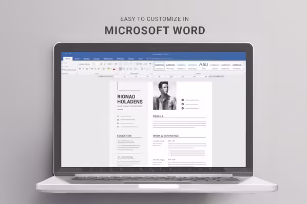 Web UXUI Designer Resume Template in MS Word Format Web UXUI Designer Resume Template in MS Word Format