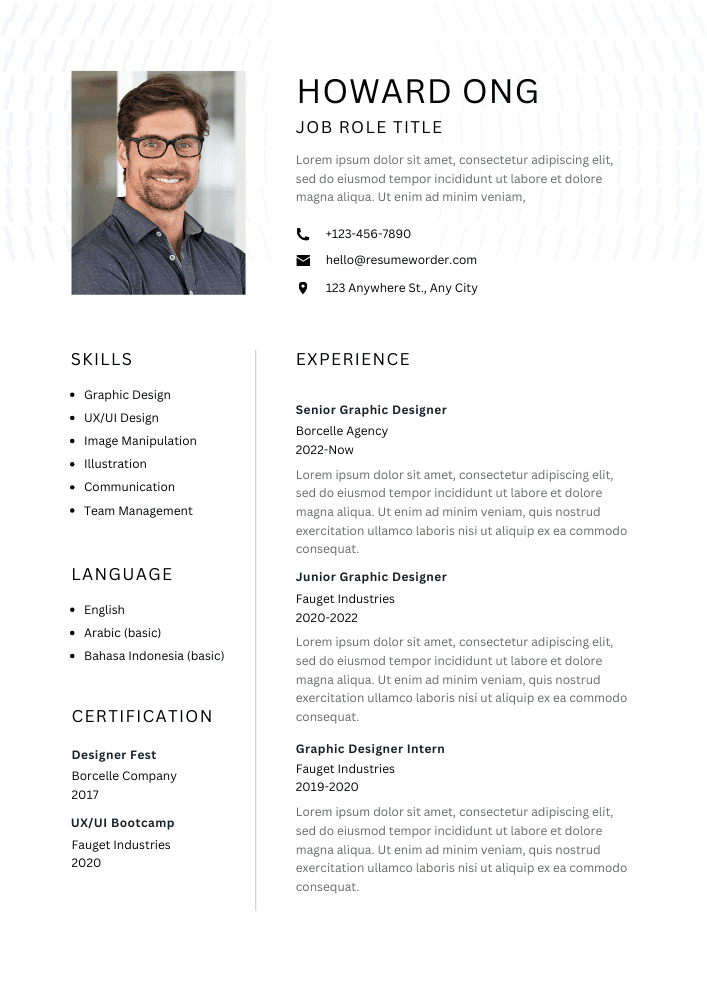 Rigger Helper Resume - Sample Templates, Examples, Tips - ResumeWorder