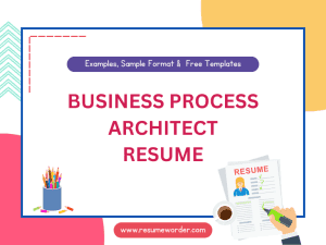 Business Process Architect Resume - Examples
