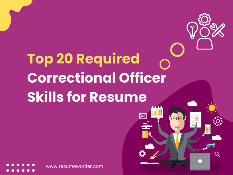 Correctional Officer Skills for Resume