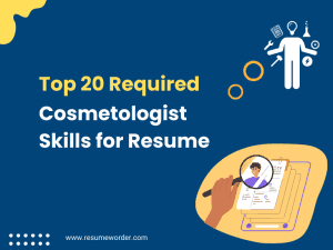 Cosmetologist Skills for Resume