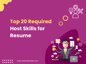 Host Skills for Resume