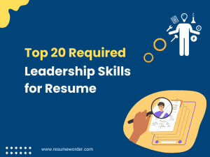 Leadership Skills for Resume