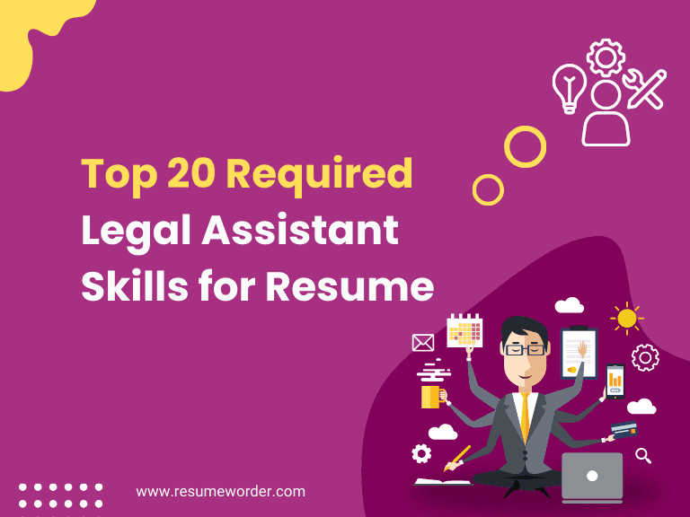 Legal Assistant Skills for Resume