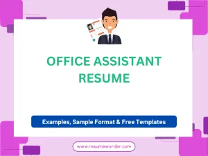 Office Assistant Resume - Guide