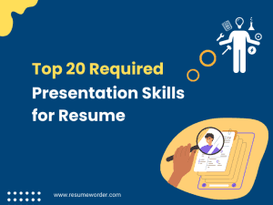 Presentation Skills for Resume