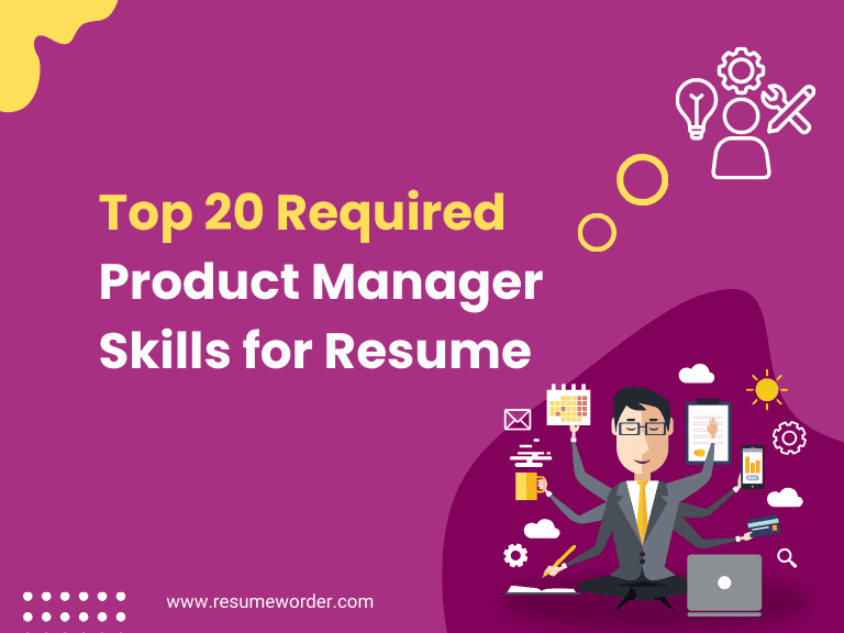 Product Manager Skills for Resume