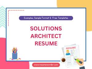 Solutions Architect Resume - Examples