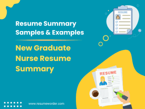 20+ New Graduate Nurse Resume Summary Examples & Samples