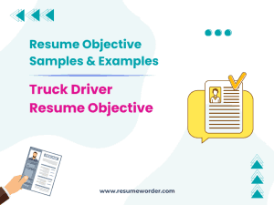 20+ Truck Driver Resume Objective Examples & Samples