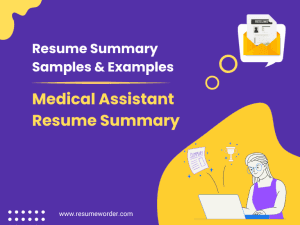 25+ Medical Assistant Resume Summary Examples & Samples