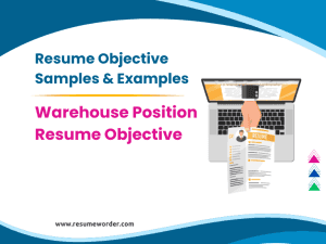 26+ Warehouse Position Resume Objective Samples & Examples