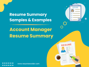 30+ Account Manager Resume Summary Examples & Samples