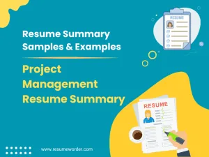 30+ Project Management Resume Summary Examples & Samples