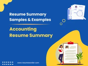 40+ Accounting Resume Summary Examples & Samples