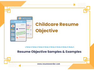 49+ Childcare Resume Objective Statement Examples