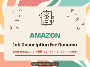 Amazon Job Description for Resume