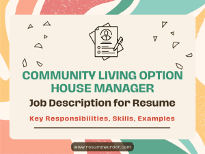 Front of House Job Description for Resume - 34 Free Samples & Examples - ResumeWorder