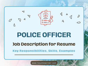 Police Officer Job Description for Resume