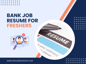 Bank Job Resume for Freshers