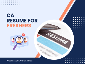 CA Resume for Freshers