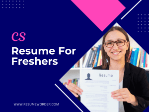 CS Resume for Freshers
