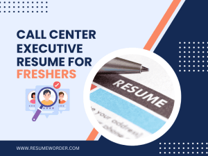 Call Center Executive Resume for Freshers