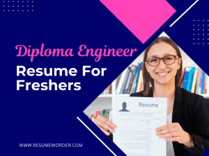 Diploma Engineer Resume for Freshers