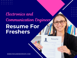 Electronics and Communication Engineer Resume for Freshers
