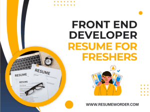 Front End Developer Resume for Freshers