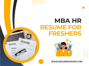 MBA HR Resume for Freshers
