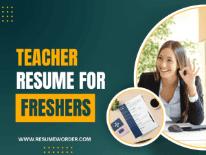 Teacher Resume for Freshers