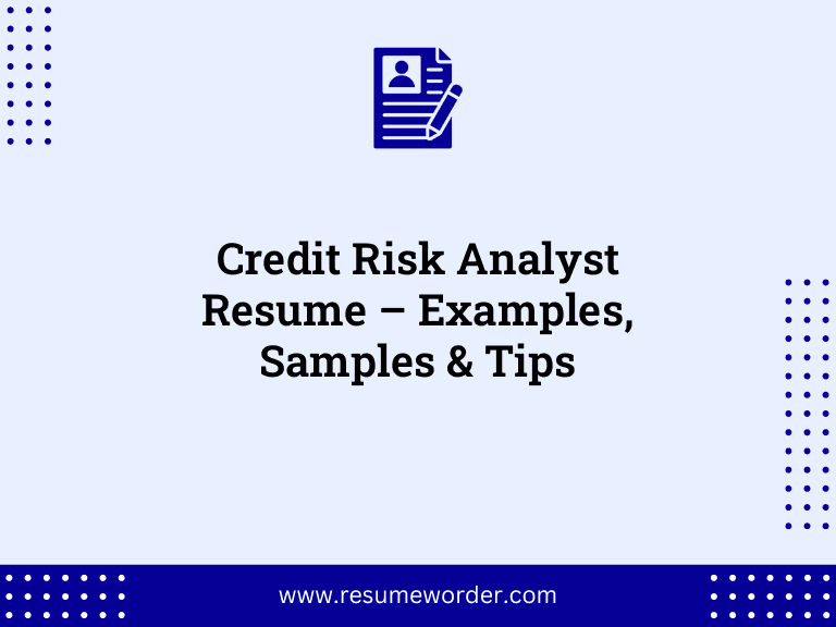 Credit Risk Analyst Resume - Examples, Samples & Tips 17 Credit Risk Analyst Resume – Examples, Samples & Tips