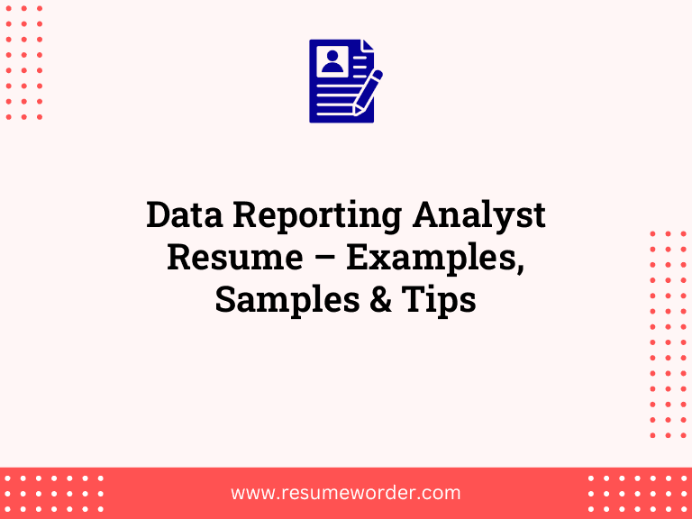 Data Reporting Analyst Resume - Examples, Samples & Tips 19 Data Reporting Analyst Resume – Examples, Samples & Tips